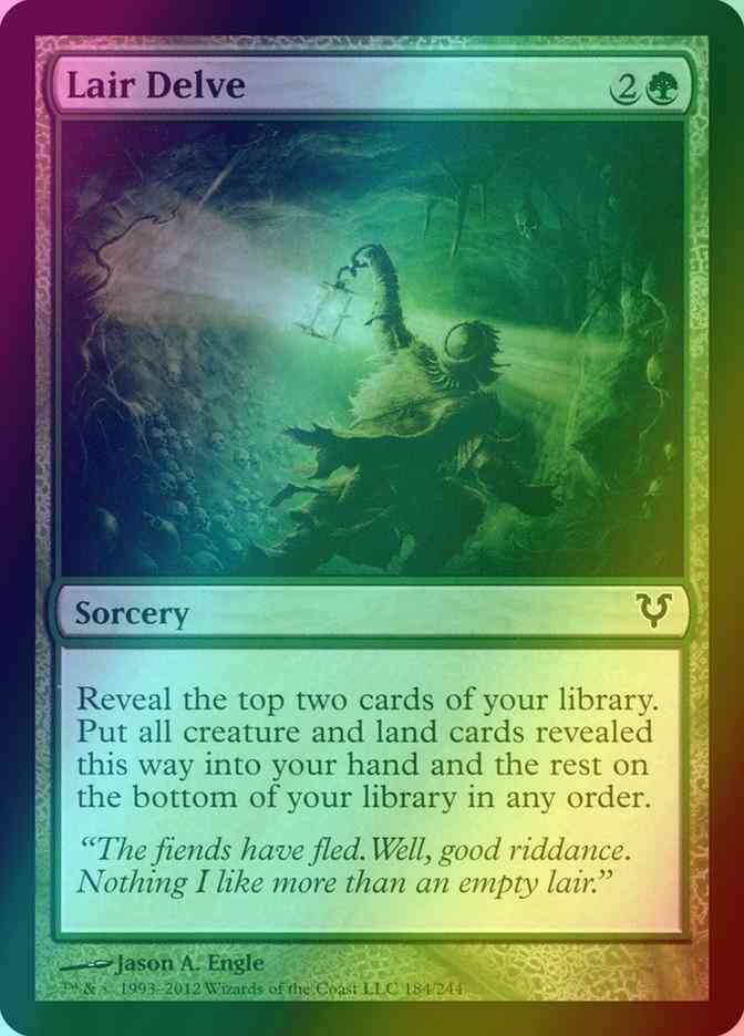 Lair Delve [184] [Avacyn Restored] [Foil] – Face to Face Games