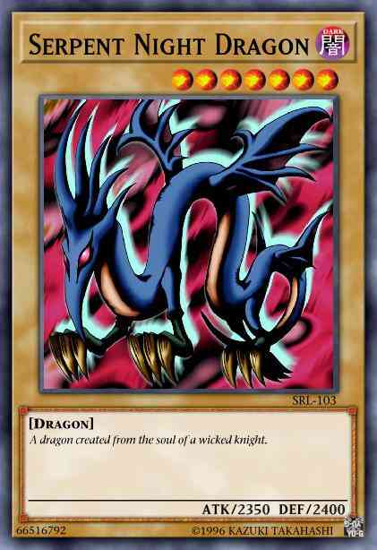 Serpent Night Dragon - TU07-EN013 - Common - Unlimited