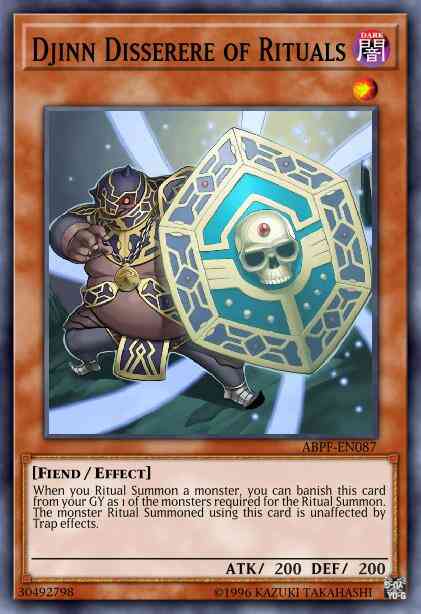 Djinn Disserere of Rituals - ABPF-EN087 - Secret Rare - Unlimited