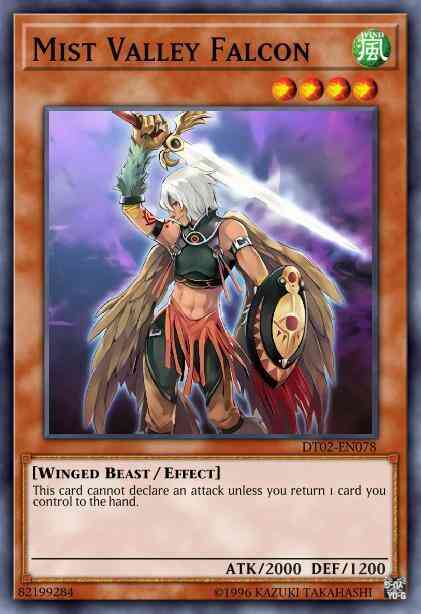 Mist Valley Falcon - BP03-EN074 - Rare - 1st Edition