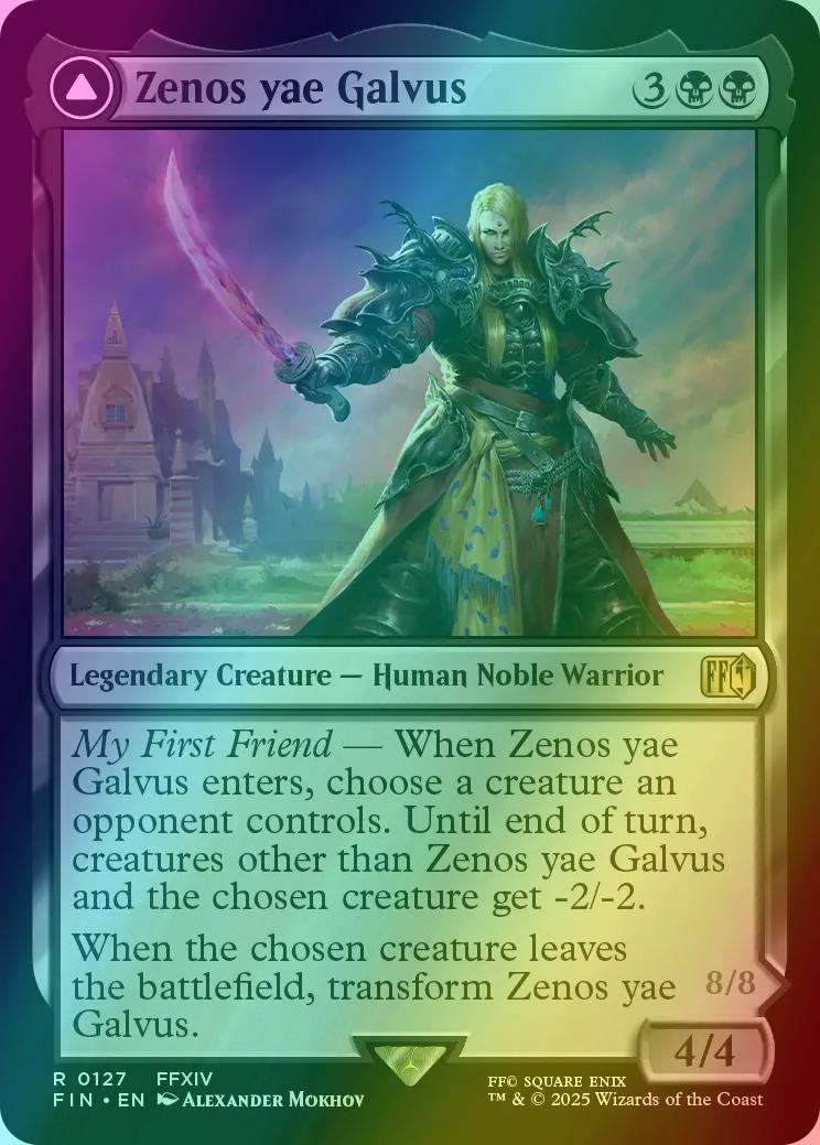 Zenos yae Galvus // Shinryu, Transcendent Rival [FINAL FANTASY Prerelease Promo] main image 1