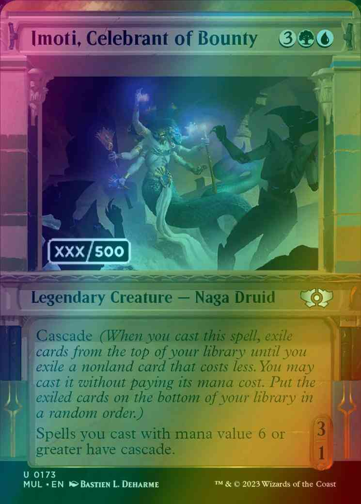 Imoti, Celebrant of Bounty - Serial Numbered [173z] [Planar