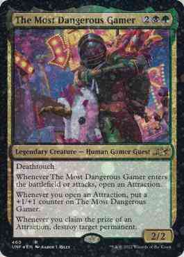 The Most Dangerous Gamer [460] [Unfinity] [Galaxy Foil] – Face to Face Games