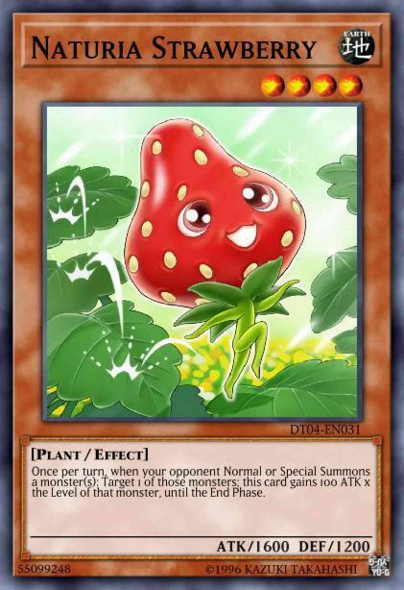 Naturia Strawberry - BP01-EN210 - Starfoil Rare - 1st Edition