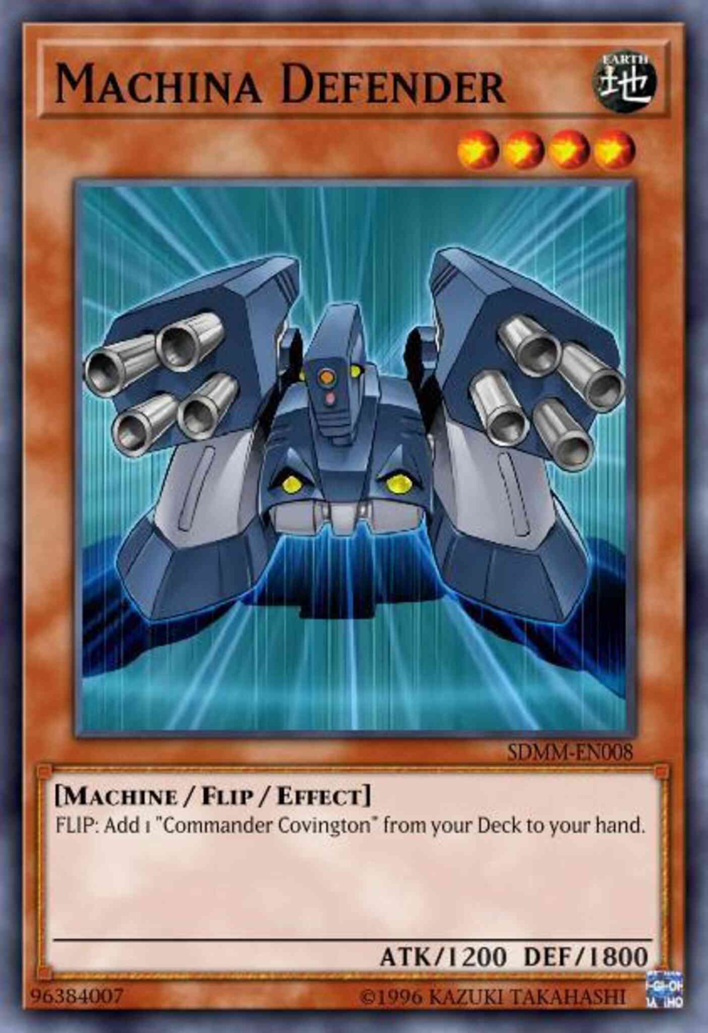 Machina Defender - SDMM-EN008 - Common - Unlimited