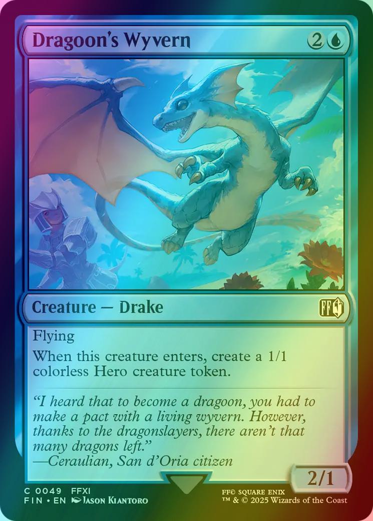 Dragoon's Wyvern [49] [FINAL FANTASY] [Foil] – Face to Face Games