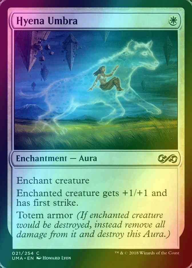 Hyena Umbra [21] [Ultimate Masters] [Foil] – Face to Face Games