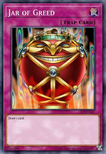Jar of Greed - LON-047 - Super Rare - Unlimited