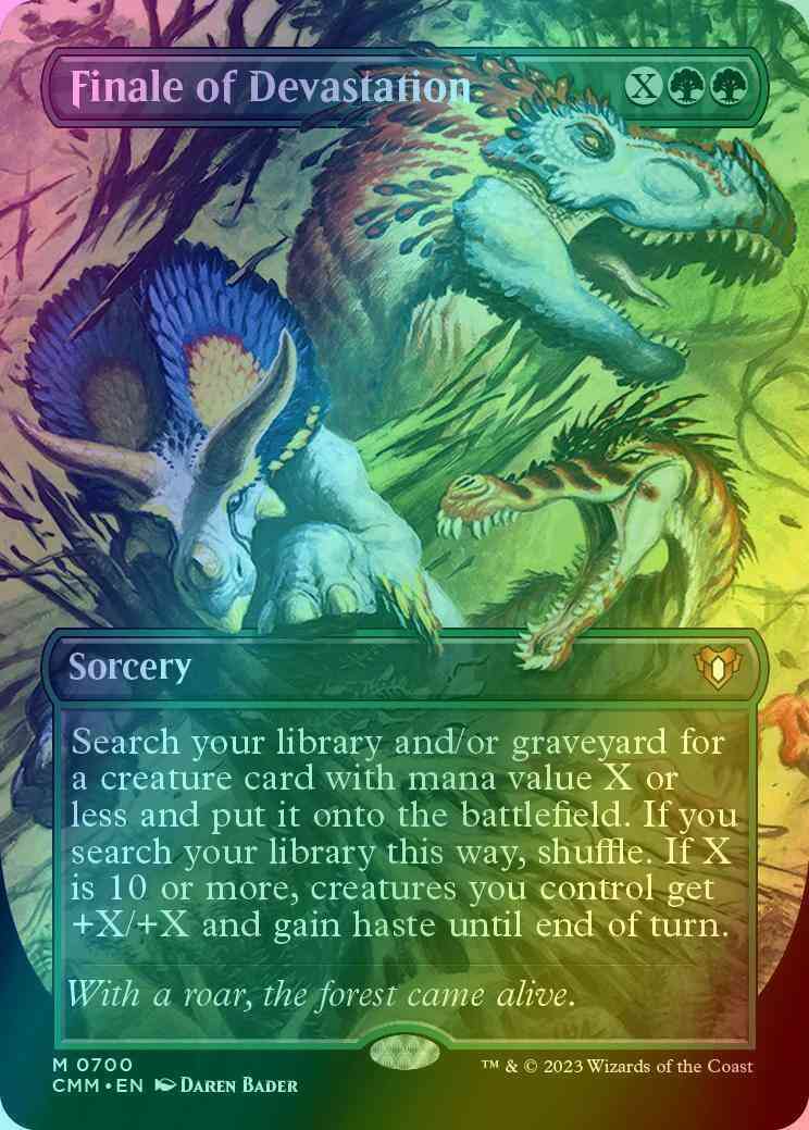 Finale of Devastation [700] [Borderless] [Frame Break] [Commander