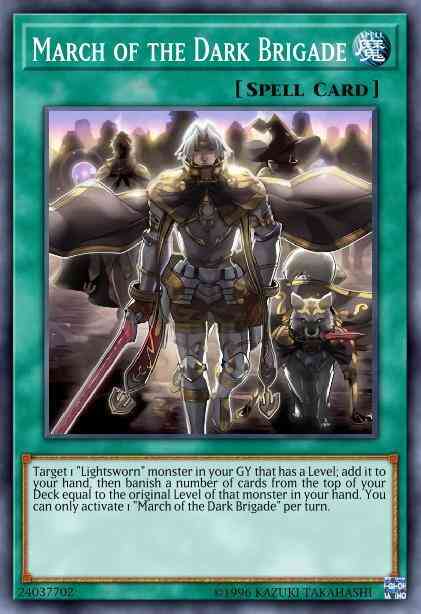 March of the Dark Brigade - COTD-EN059 - Ultra Rare - 1st Edition