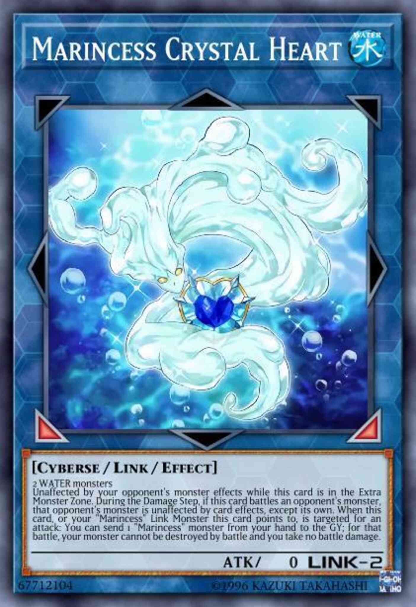 Marincess Crystal Heart - MP20-EN170 - Rare - 1st Edition