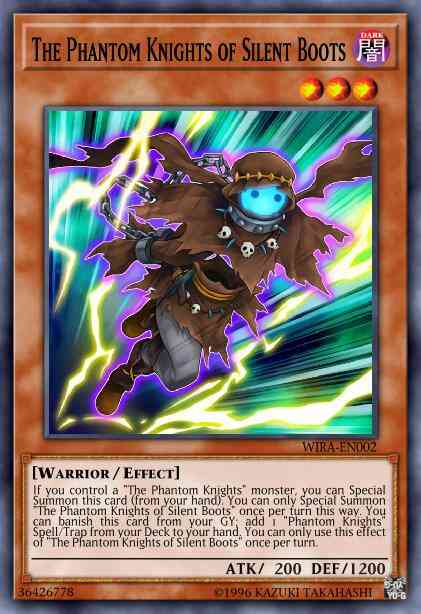 The Phantom Knights of Silent Boots - BLRR-EN062 - Secret Rare - 1st Edition