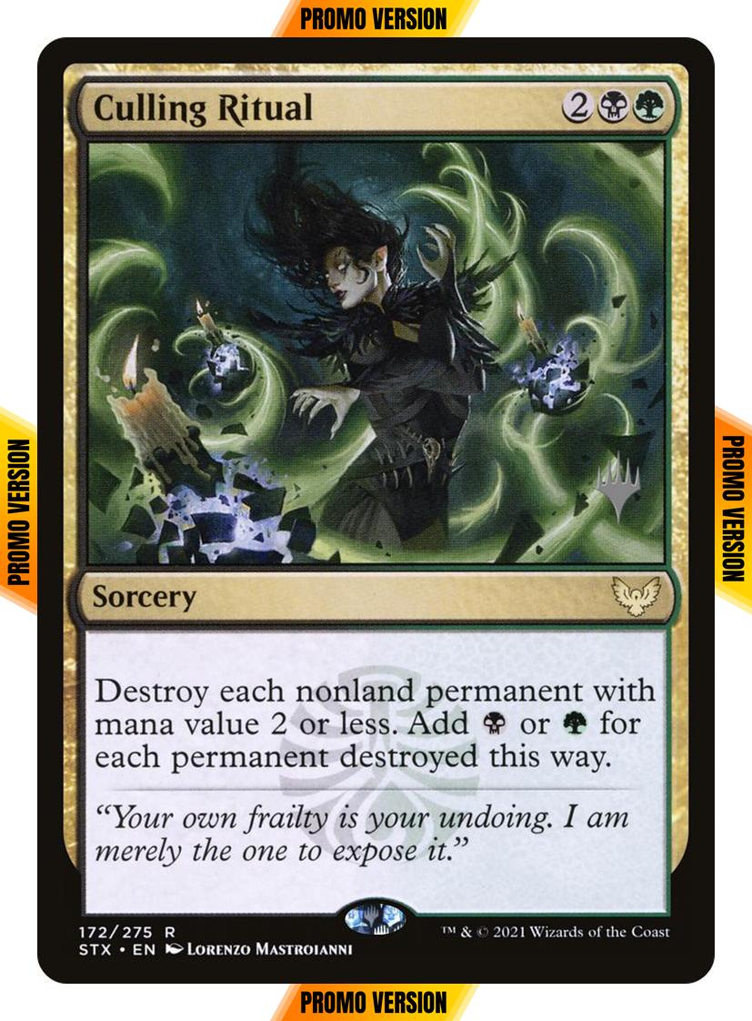 Culling Ritual [Promo Pack] [172p] [Strixhaven: School of Mages