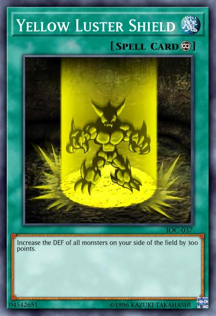 Yellow Luster Shield - IOC-037 - Common - Unlimited