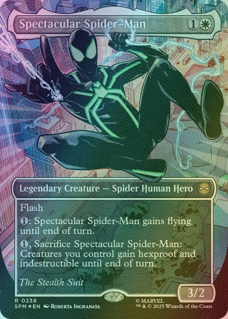 Spectacular Spider-Man [238] [Borderless] [Costume Change