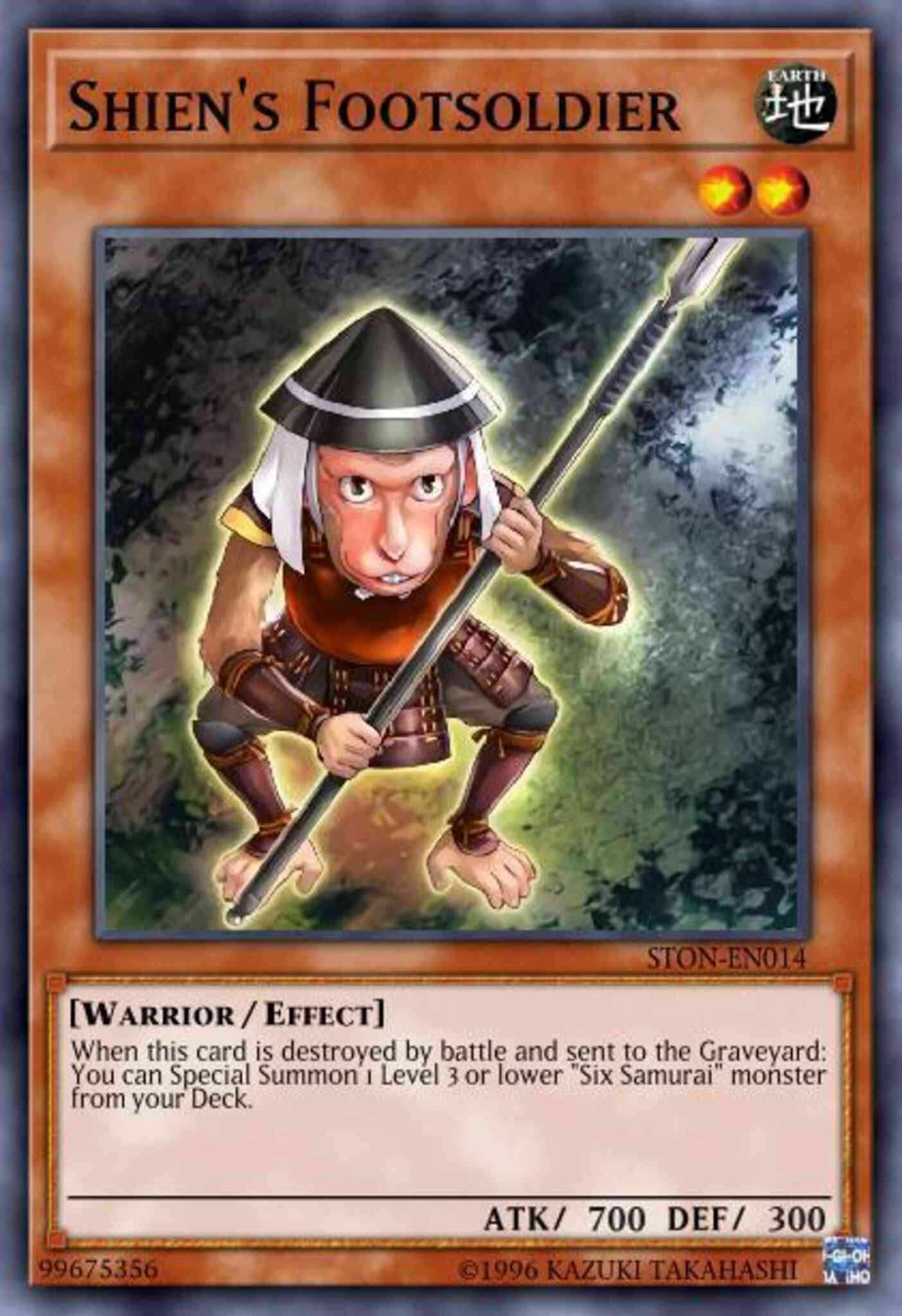 Shien's Footsoldier - SDWA-EN010 - Common - 1st Edition