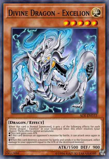 Divine Dragon - Excelion - SOI-EN033 - Super Rare - Unlimited