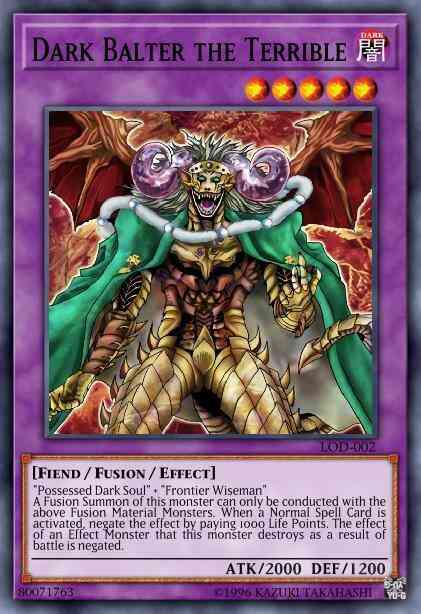 Dark Balter the Terrible - TP6-EN010 - Common - Unlimited