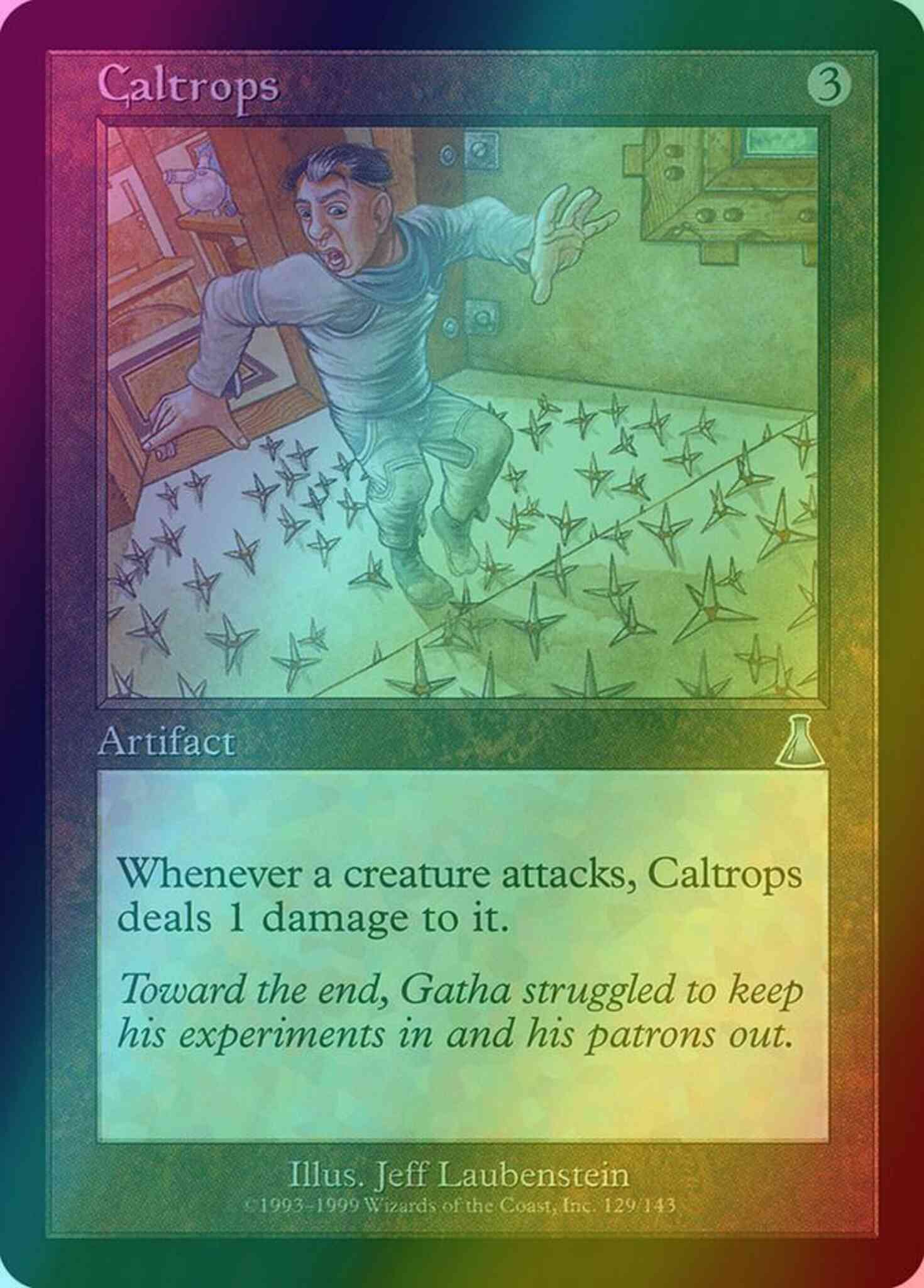 Caltrops [129] [Urza's Destiny] [Foil] – Face to Face Games