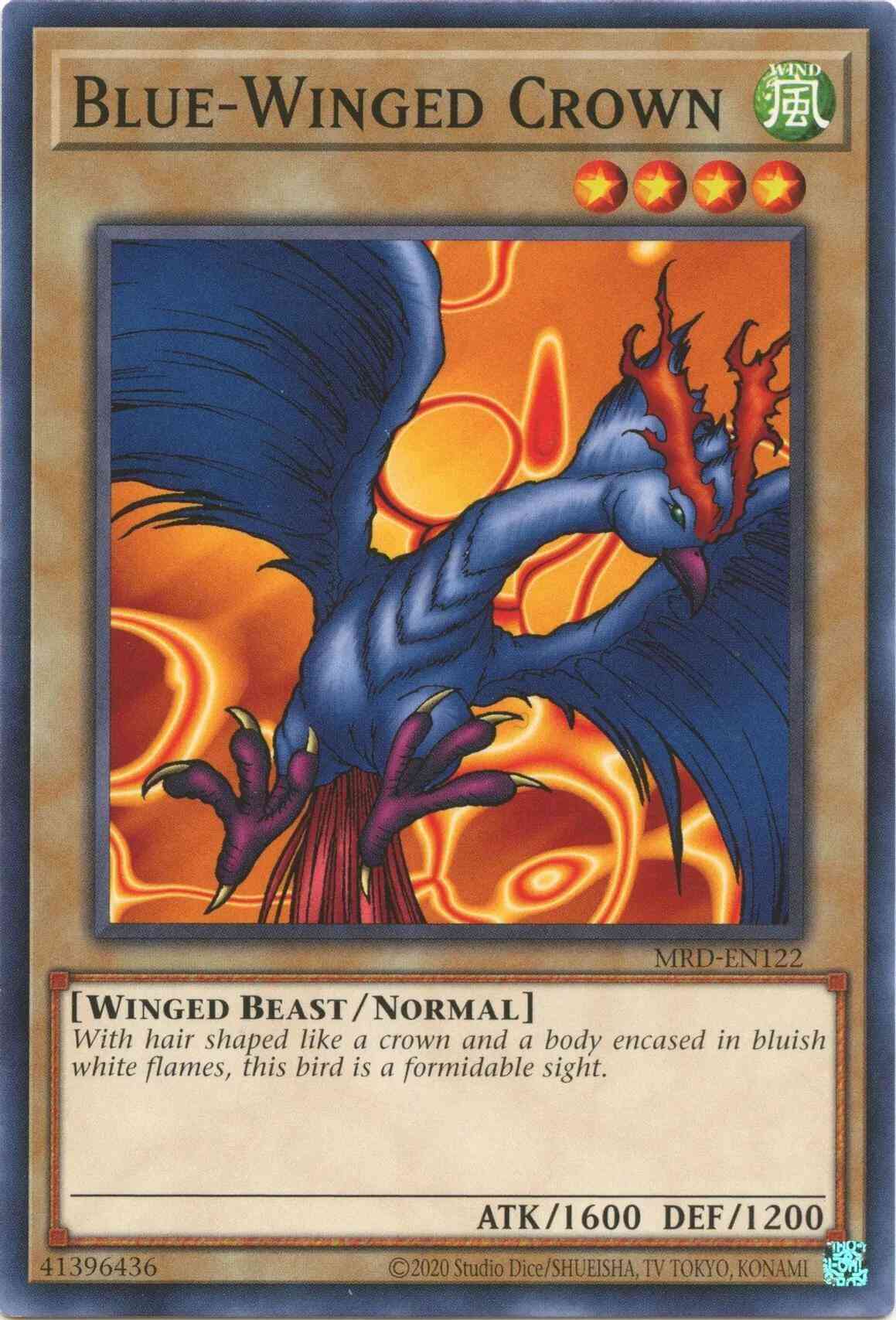 Blue-Winged Crown - 25th Anniversary - MRD-EN122 - Common - Unlimited