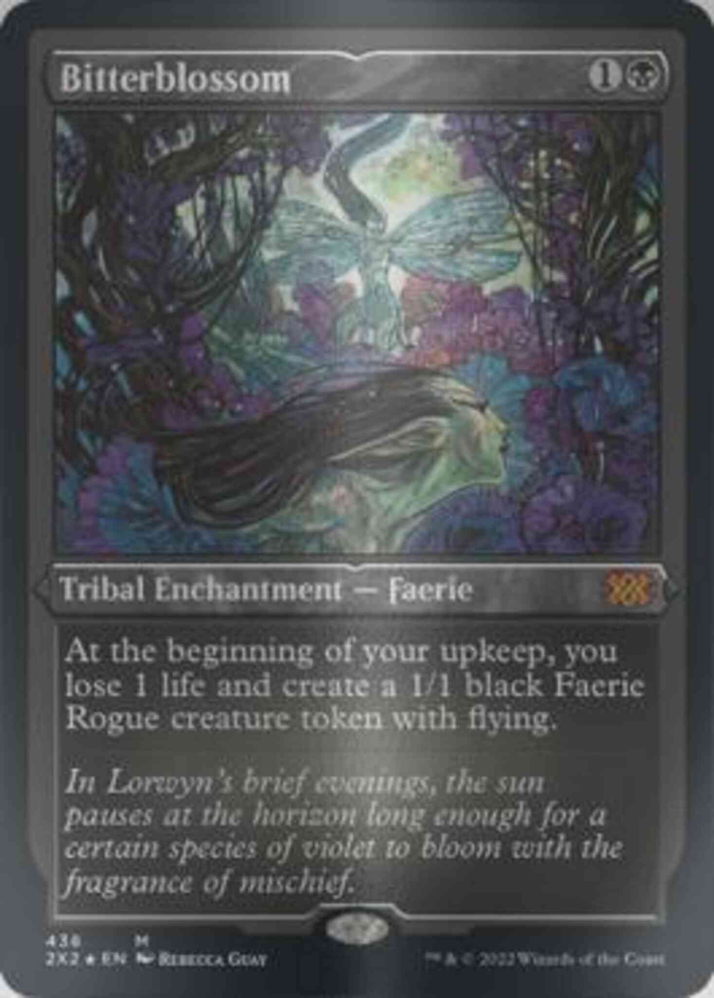 Bitterblossom [436] [Double Masters 2022] [Etched Foil] – Face to Face Games