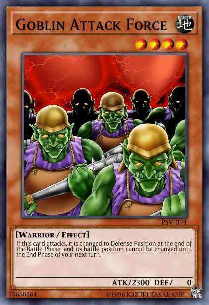 Goblin Attack Force - BP02-EN008 - Common - 1st Edition