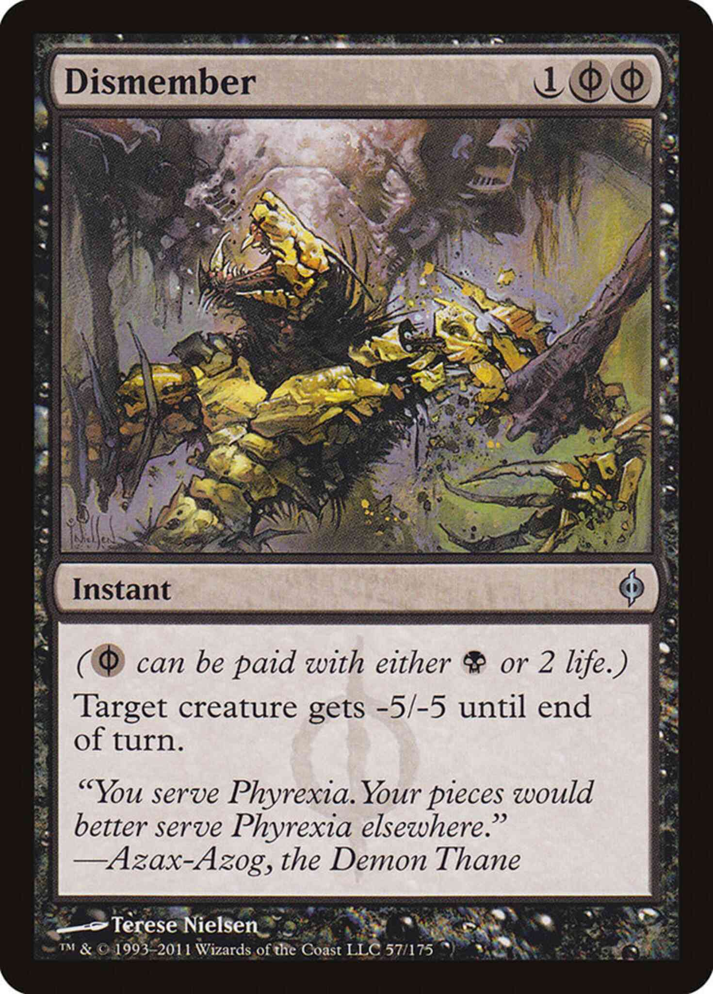 Dismember [57] [New Phyrexia] [Non-Foil] – Face to Face Games