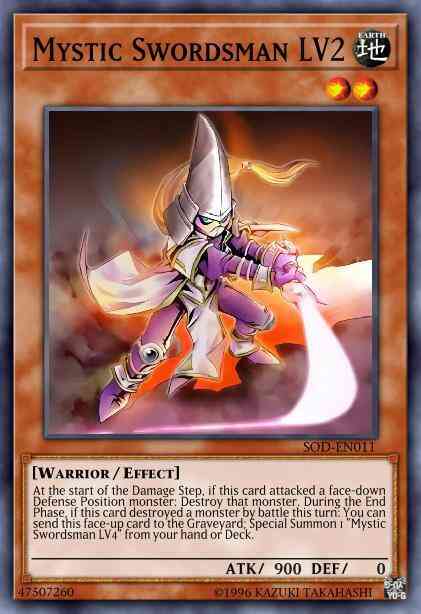 Mystic Swordsman LV2 - SOD-EN011 - Rare - Unlimited