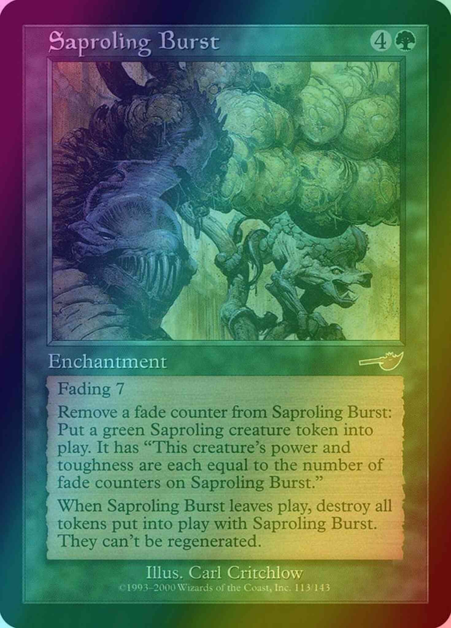 Saproling Burst [113] [Nemesis] [Foil] – Face to Face Games