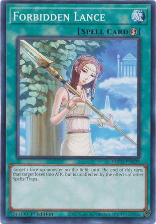 Forbidden Lance - EGO1-EN029 - Common - 1st Edition