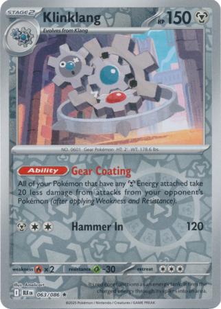 klinklang pokemon card Klinklang - 063/086