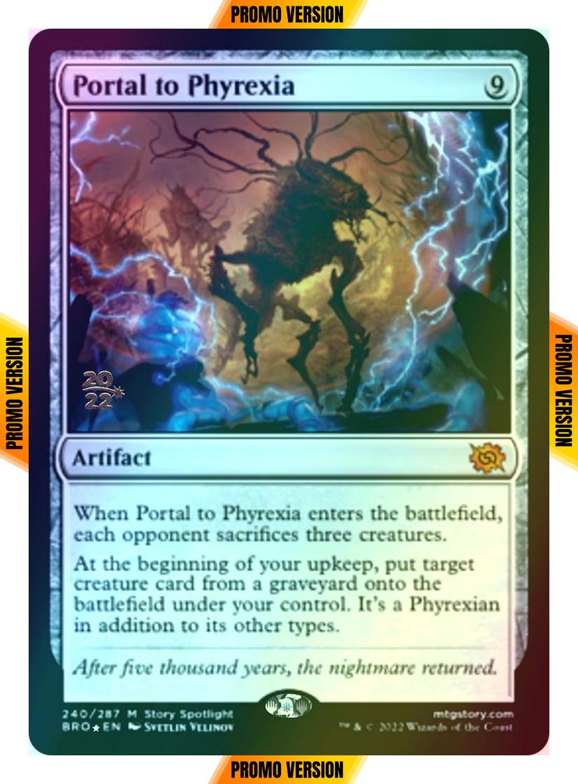 Portal to Phyrexia [240s] [Prerelease] [The Brothers' War: Promos