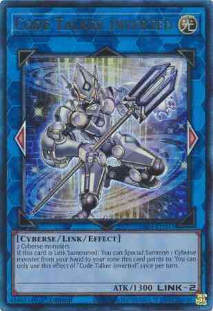 Code Talker Inverted - RA01-EN045 - Prismatic Ultimate Rare - 1st Edition