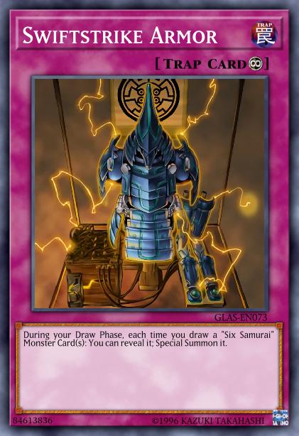 Swiftstrike Armor - LCGX-EN263 - Rare - 1st Edition