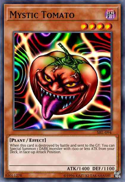 Mystic Tomato (Blue) - DL09-EN006 - Rare - Unlimited