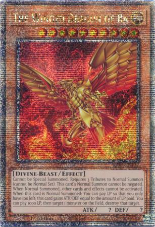 The Winged Dragon of Ra - RA03-EN137 - Quarter Century Secret Rare - 1st Edition