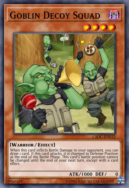 Goblin Decoy Squad - CSOC-EN032 - Common - 1st Edition