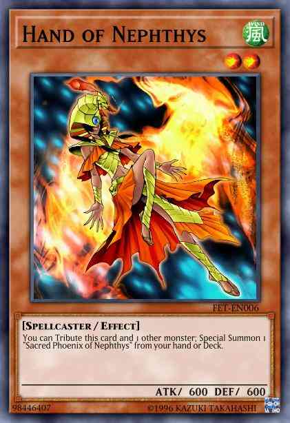 Hand of Nephthys - HISU-EN013 - Super Rare - 1st Edition