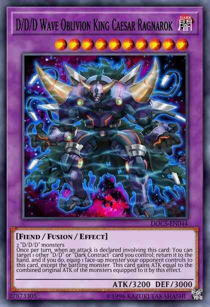 D/D/D Wave Oblivion King Caesar Ragnarok - MP16-EN138 - Super Rare - Unlimited