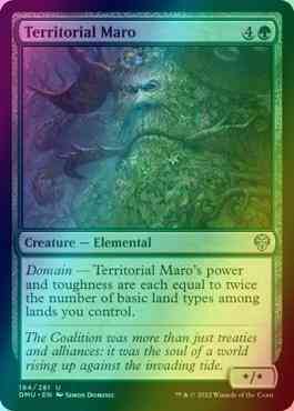 Territorial Maro [184] [Dominaria United] [Foil] – Face to Face Games