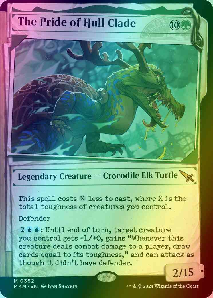 The Pride of Hull Clade [352] [Dossier Showcase] [Murders at Karlov Manor]  [Foil] – Face to Face Games