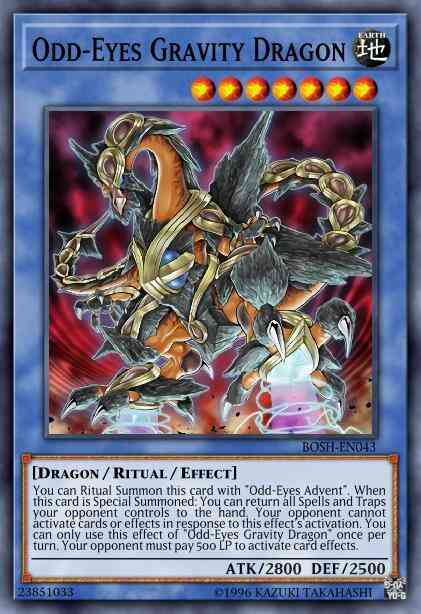 Odd-Eyes Gravity Dragon - LEDD-ENC12 - Common - 1st Edition