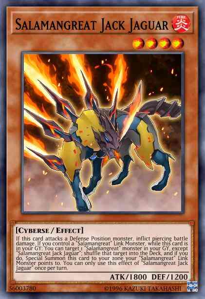 Salamangreat Jack Jaguar - MP19-EN156 - Common - 1st Edition