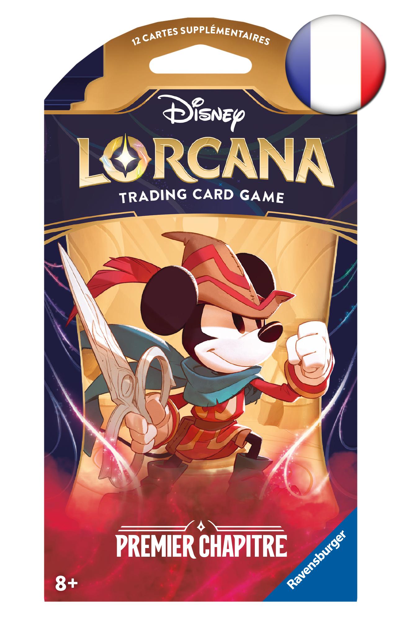 Disney Lorcana: The First Chapter - Sleeved Booster Pack - French
