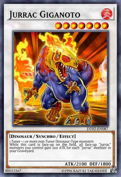 Jurrac Giganoto - HA02-EN057 - Secret Rare - Unlimited