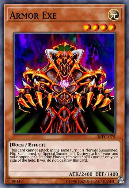 Armor Exe - DR1-EN130 - Common - Unlimited