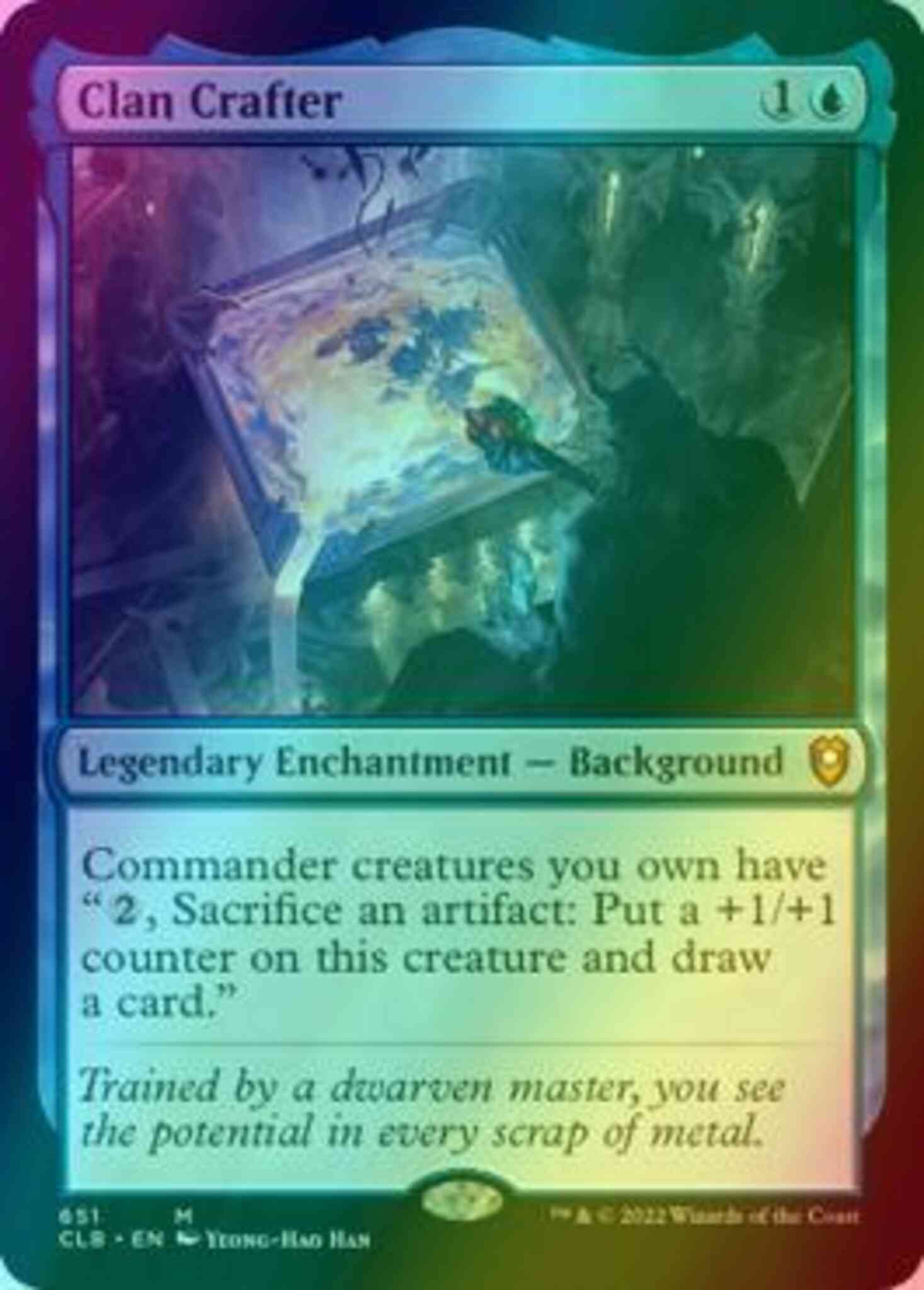 mtg card crafter Clan Crafter [651] [Commander Legends: Battle for Baldur's Gate] [Foil] –  Face to Face Games