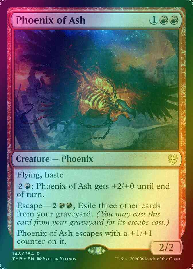 Phoenix of Ash [148] [Theros Beyond Death] [Foil] – Face to Face Games