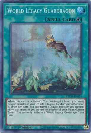 World Legacy Guardragon - KICO-EN056 - Super Rare - 1st Edition