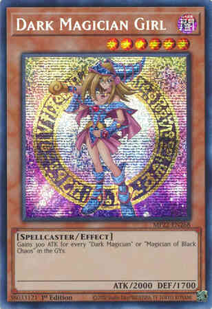 Dark Magician Girl - MP22-EN268 - Prismatic Secret Rare - 1st Edition